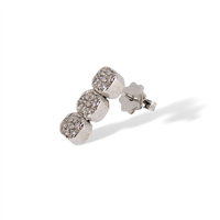 Orecchini trilogy  OR661DB in oro 18k diamanti naturali Donna  - OR661DB